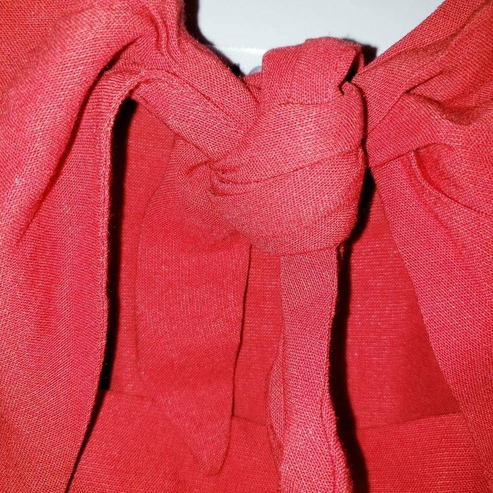 MOD Ruffle Wrap Front Bow Spaghetti Strap Dress - Picture 5 of 10